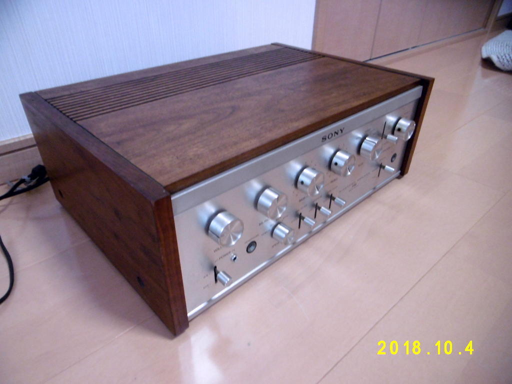 SONY TA-1130 プリメインアンプ 高音質 木枠仕様 日本製 現状渡し