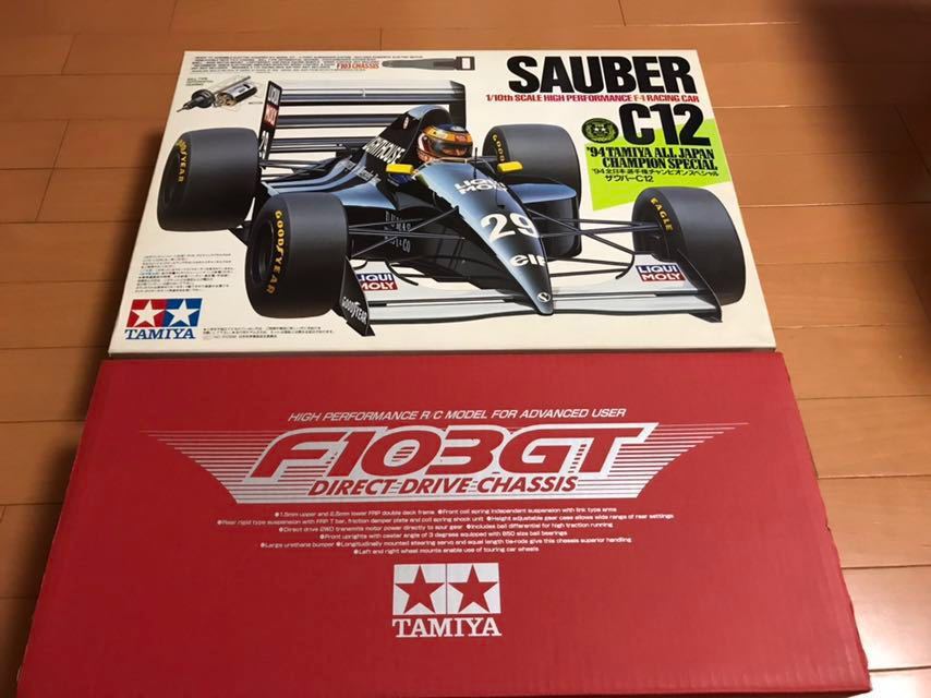 タミヤ F103 94年 全日本選手権チャンピオンスペシャル SAUBER C12