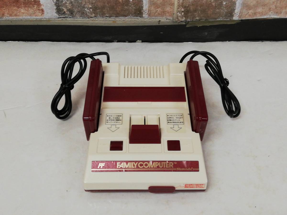 任天堂　ファミコン I-449⑤: Nintendo/任天堂/ファミリーコンピュータ/ファミコン本体