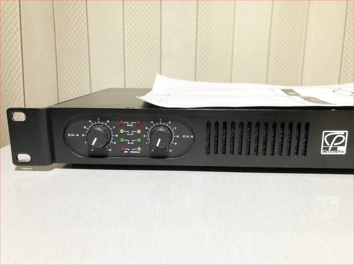 CLASSIC PRO ( クラシックプロ ) / DCP400 完動美品 デジタルパワーアンプ