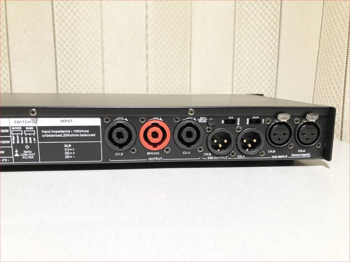 CLASSIC PRO ( クラシックプロ ) / DCP400 完動美品 デジタルパワーアンプ