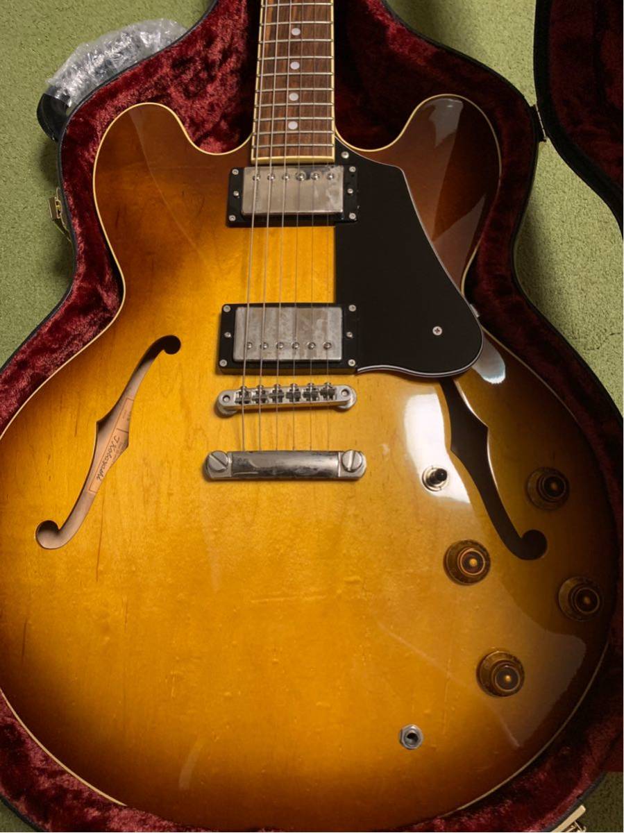 極上美品】History ヒストリー 国産セミアコースティックギター ZSA