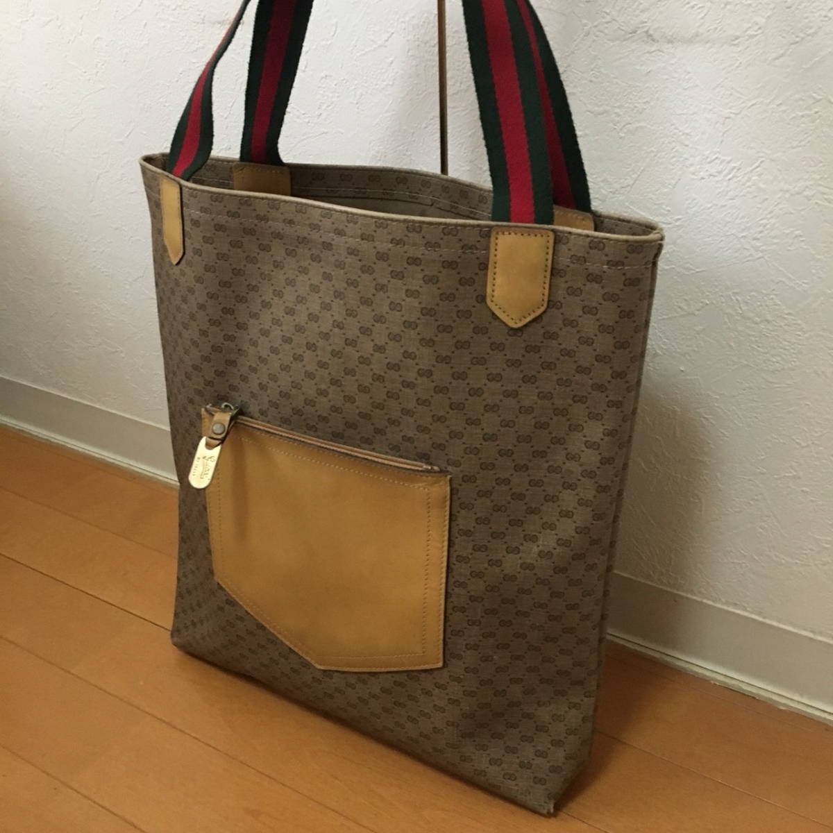 GUCCI GUCCI グッチ オールドグッチ シェリー ライン PVCレザー GUCCI GUCCI グッチ オールドグッチ シェリー ライン PVCレザー