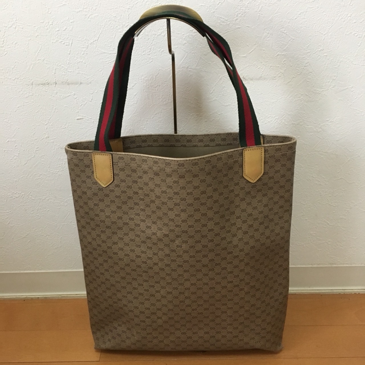 GUCCI GUCCI グッチ オールドグッチ シェリー ライン PVCレザー GUCCI GUCCI グッチ オールドグッチ シェリー ライン PVCレザー