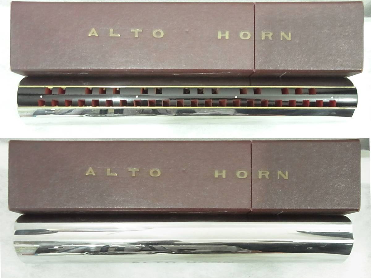 KAWAI GAKKI カワイ　アンサンブル用ハーモニカ　ALTO HORN 即決は送料無料 カワイ楽器ALTO HORN大型37穴ハーモニカ32cm河合楽器
