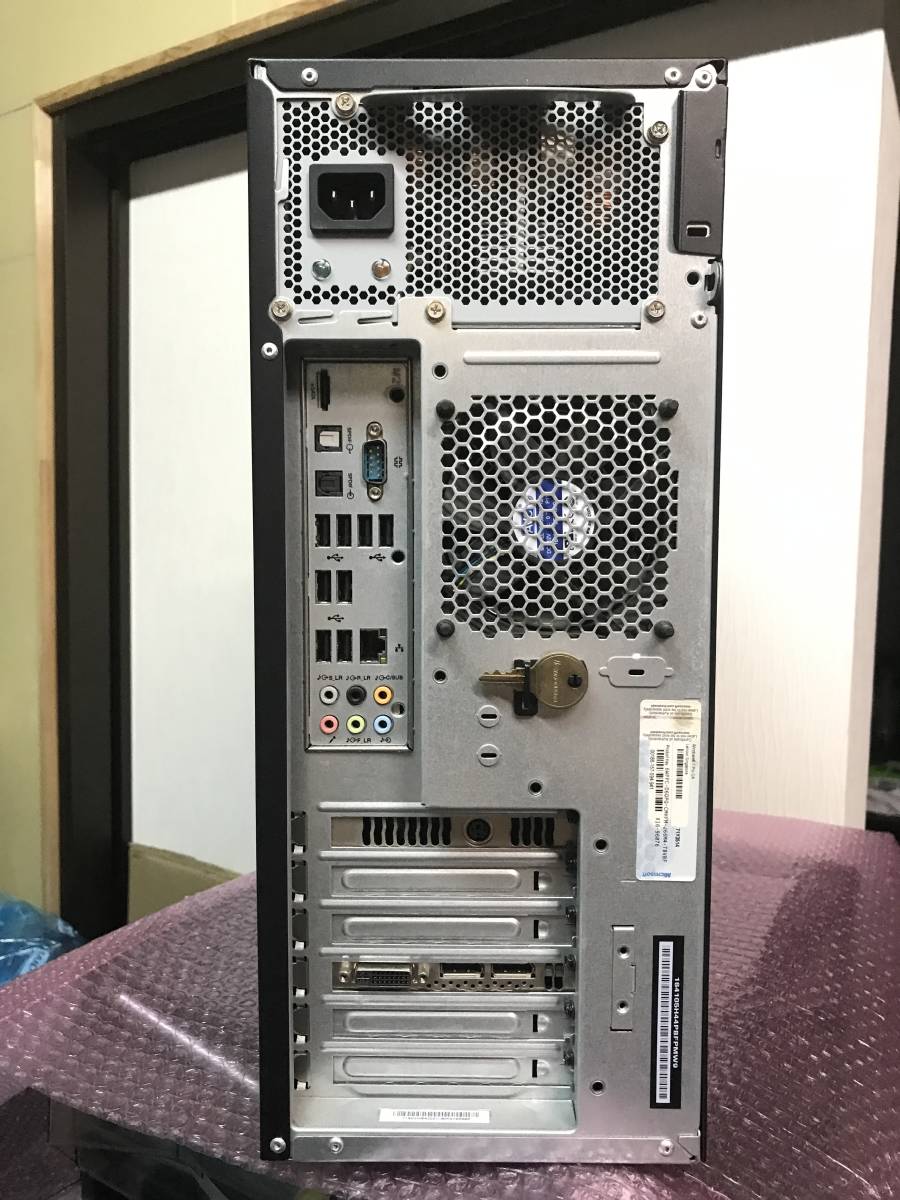 i7相当4コア、8スレッド Xeon W3550 3.06GHz メモリ16GB HDD2TB
