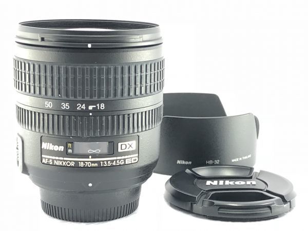 ★新品級★ ニコン NIKON AF-S NIKKOR 18-70ｍｍ F3.5-4.5 G ED ★完動品 #1784 AF-S NIKKOR Nikon ニッコールレンズのお話AF-S 55-200mm Integral