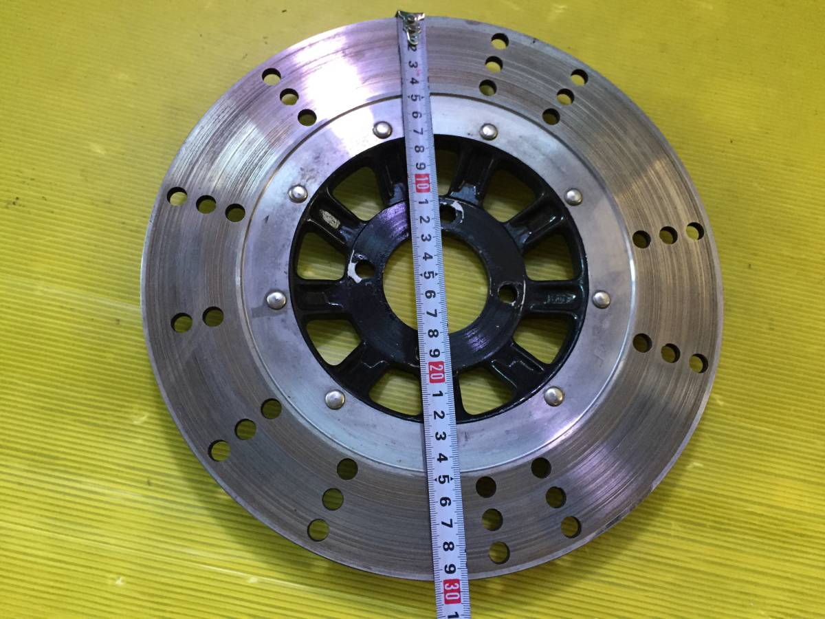 Z400FX に付いてた 純正 フロント ディスク ローター 296mm 中古品