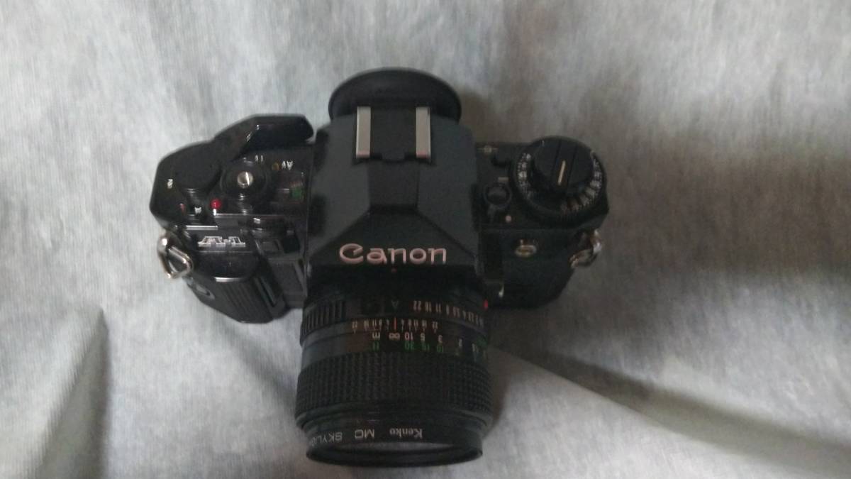 A-1 キャノン フィルムカメラ - Canon メルカリ ジャンク ジャンクの