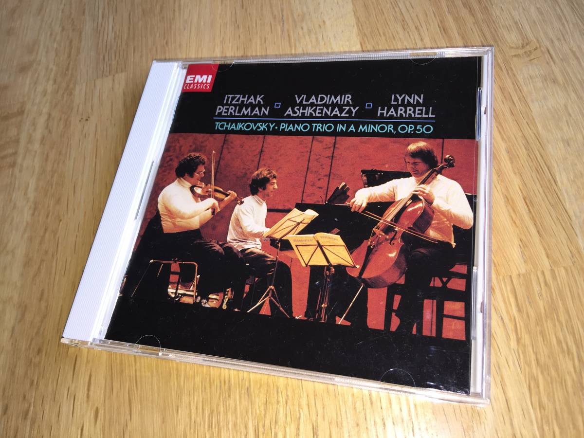 Itzhak Perlman イツァーク パールマン アシュケナージ リン ハレル チャイコフスキー ピアノ3重奏曲 作品50 日本語解説付 室内楽 売買されたオークション情報 Yahooの商品情報をアーカイブ公開 オークファン Aucfan Com