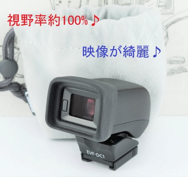 ☆超美品☆キヤノン Canon 電子ビューファインダーEVF-DC1☆M3 6☆視野