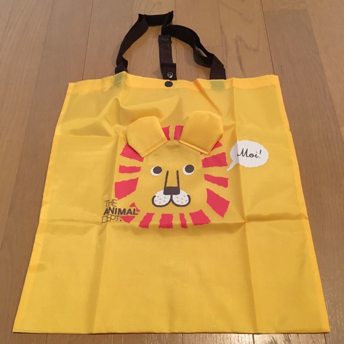 新品 ライオン エコバッグ アニマル 動物 手提げバッグ トートバッグ  