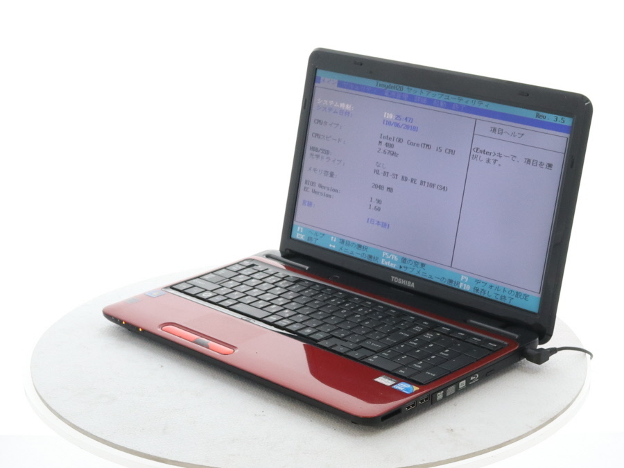 dynabook TOSHIBA T350⁄56BR ノートPC : PT35056BBFR T350 東芝
