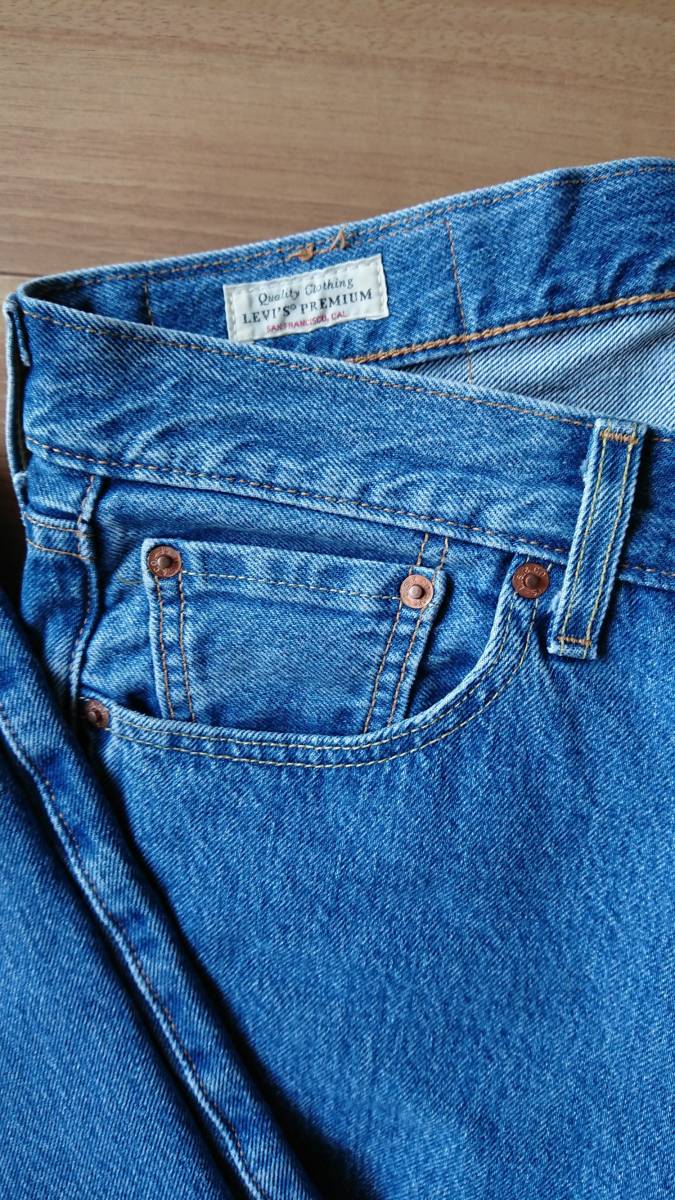 リーバイス カットオフ ハーフパンツ ビンテージ 赤耳 501 オリジナル