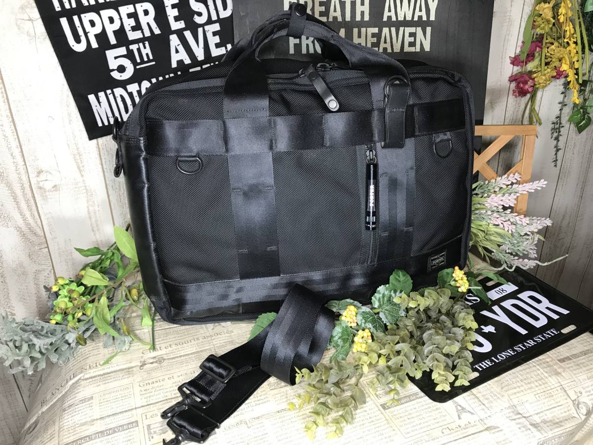お得，最新作 新商品 超 PORTER/ポーター HEAT/ヒート 吉田カバン 3WAY BRIEFCASE/ブリーフケース 定価28500円+tax(ブリーフケース、書類かばん)｜売買されたオークション情報、yahooの商品情報をアーカイブ公開 - オ かばん、バッグ