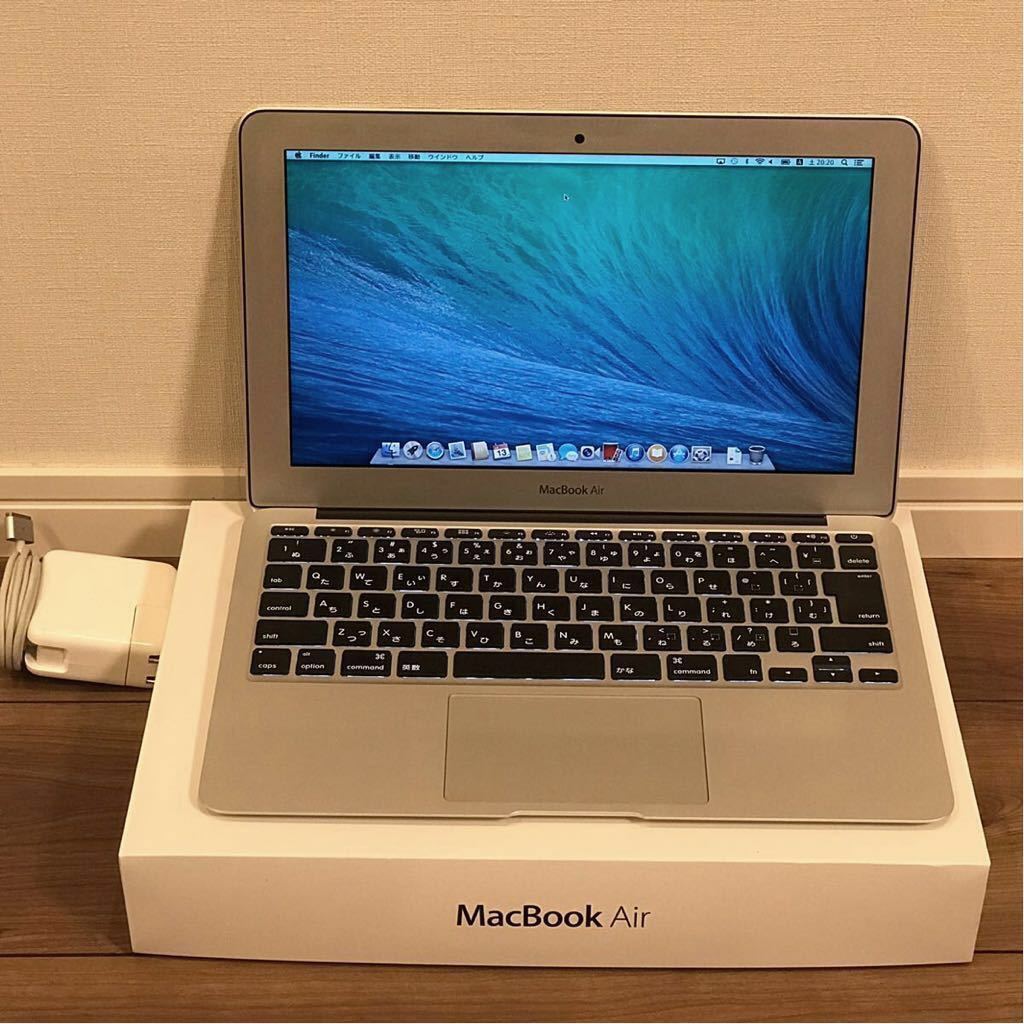 CTOカスタマイズ　Appleストア購入　MacBook Air (11-inch， Mid 2013) /1.7GHz/8GB/512GB SSD/A1465