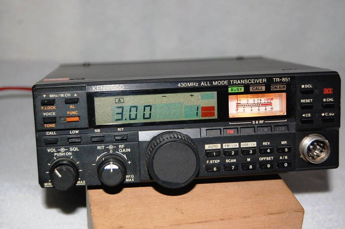 KENWOOD ケンウッド TR-851 430MHZ ALL MODE トランシーバー マイク