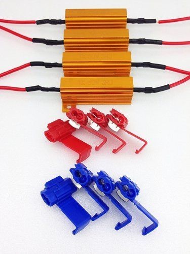 抵抗器 12V 50W 3Ω LED ウィンカー ハイフラ 防止 4個セット FM-435_2