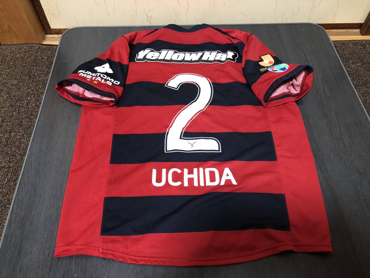ユニフォーム 鹿島アントラーズ 内田篤人選手 支給 ACL 2010年 | -鹿島