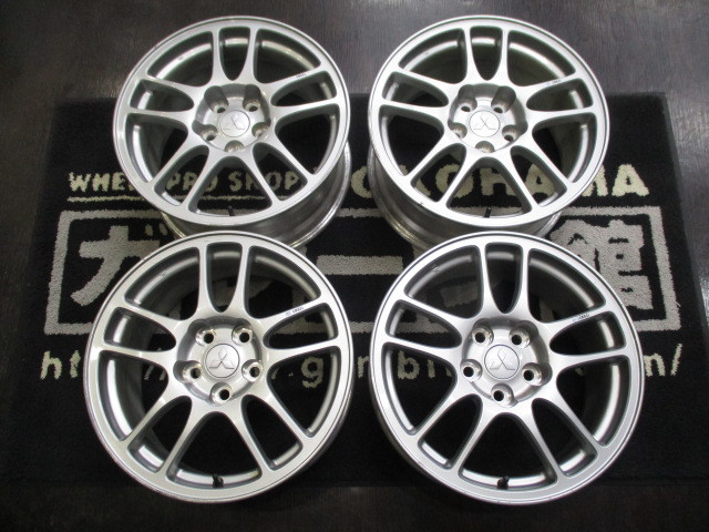 ◆在庫処分SALE◆最落なし◆ホイールのみ◆MITSUBISHI 三菱 ランサー エボリューション9純正◆エンケイ製◆8J+38 114.3/5H スペア 冬用