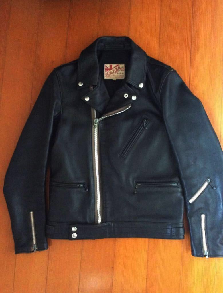 ADDICT CLOTHES サイクロンタイプ シープスキン ブラック 36