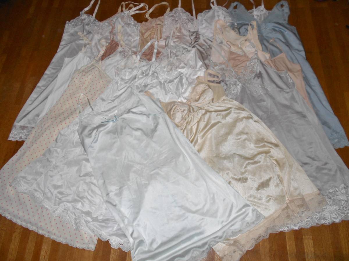 ☆sexyスリップ＆ブラスリップ いろいろ大量16枚セット♪メーカー＆サイズいろいろ セクシー ランジェリー スリップの通販 通販・人気ランキング - 価格.com