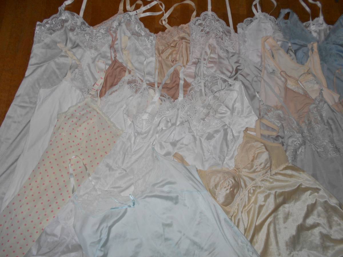 ☆sexyスリップ＆ブラスリップ いろいろ大量16枚セット♪メーカー＆サイズいろいろ セクシー ランジェリー スリップの通販 通販・人気ランキング - 価格.com