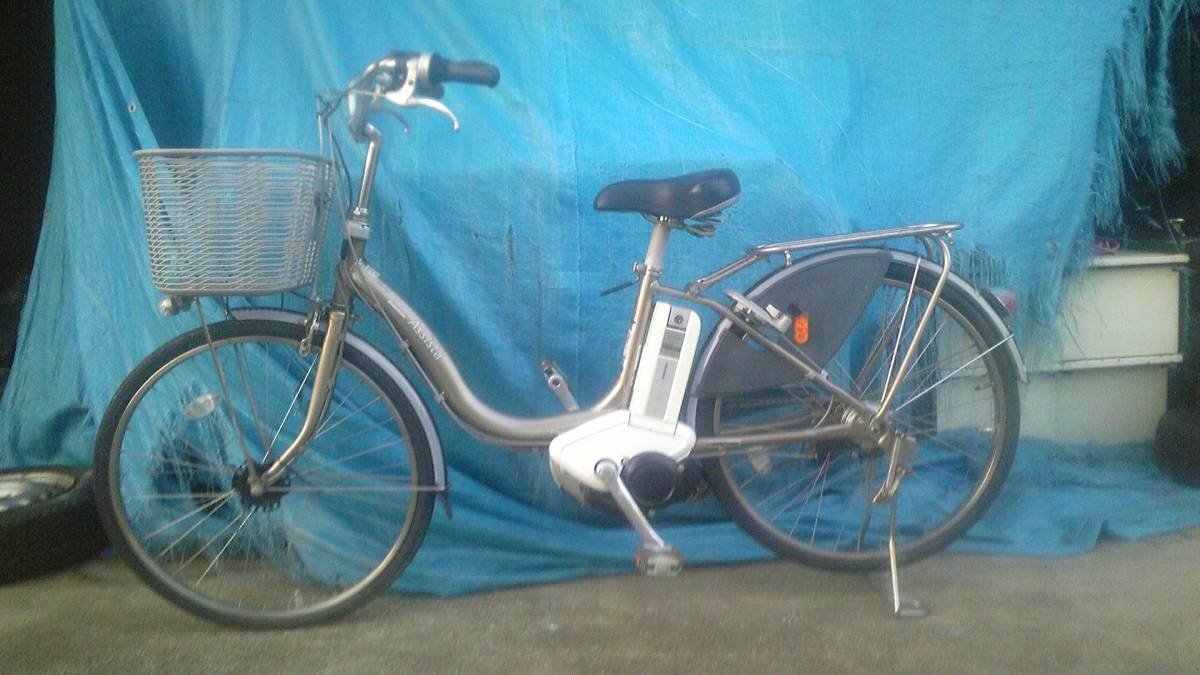 ブリヂストン電動アシスト自転車 アシスタ 24インチ 充電器付属 