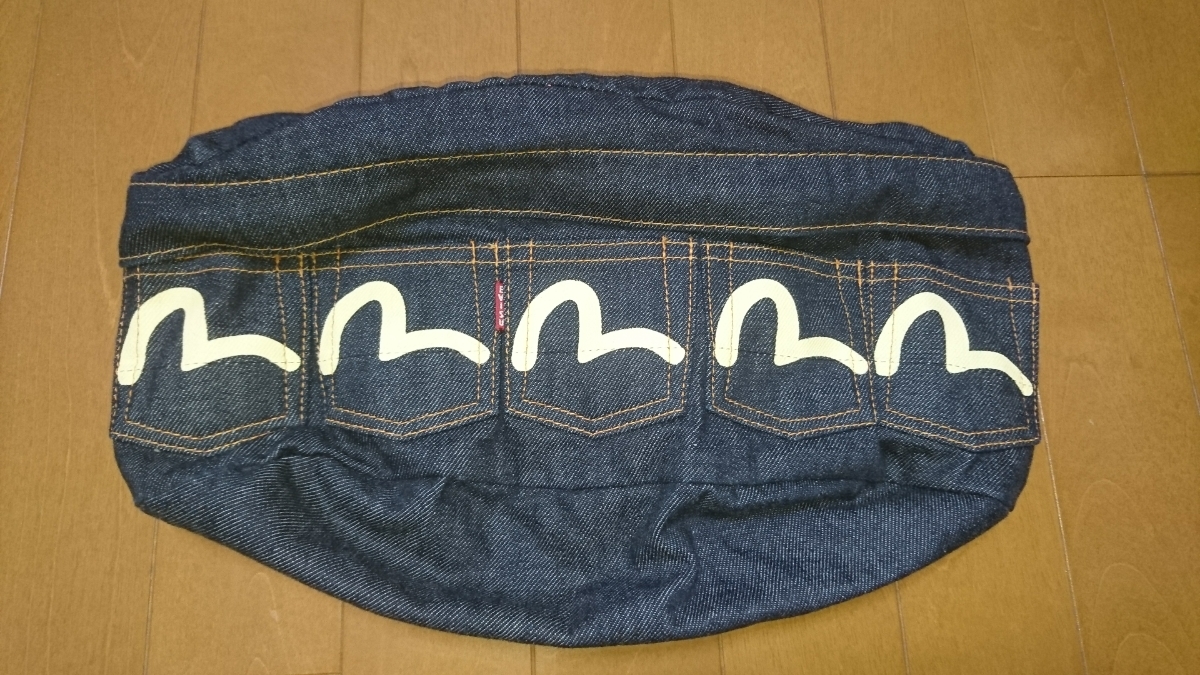 EVISU エヴィスジーンズ かもめ5ポケットポーチ 新品同様！ 【公式通販】