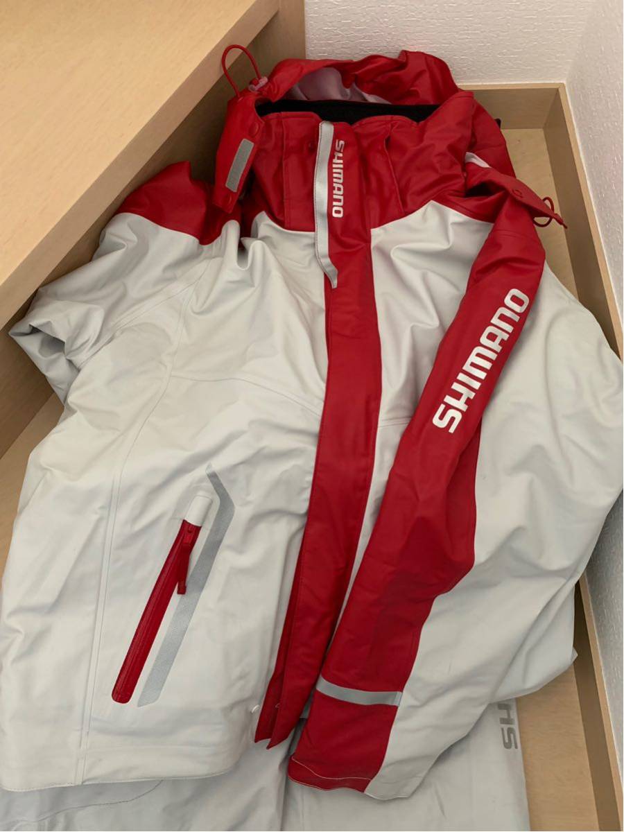 シマノ サロペット コールドウェザースーツ Lサイズ 中古 シマノ サロペット コールドウェザースーツ Lサイズ 中古 シマノ