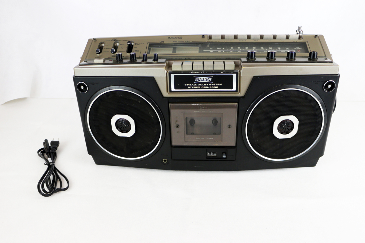 ジャンク レア SUPERSCOPE CRS-4000Ⅱ 中古現状品 - メルカリ