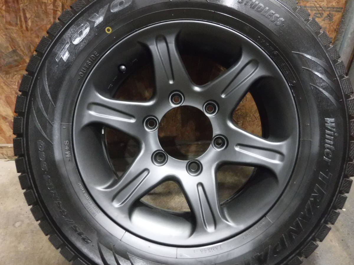 TOYO バリ山 スタッドレスタイヤ 14インチホイール付き4本セット G5 