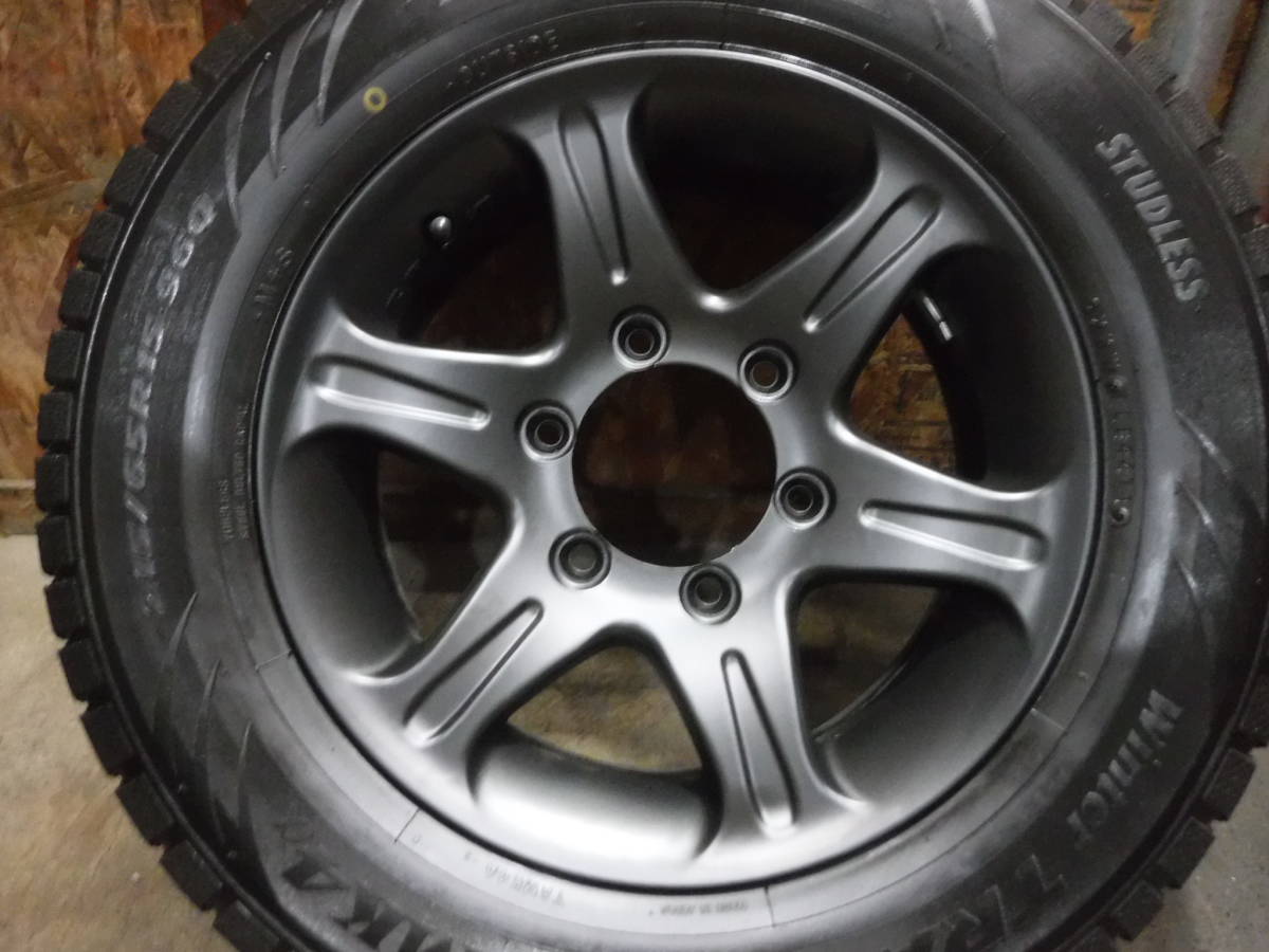 TOYO バリ山 スタッドレスタイヤ 14インチホイール付き4本セット G5 