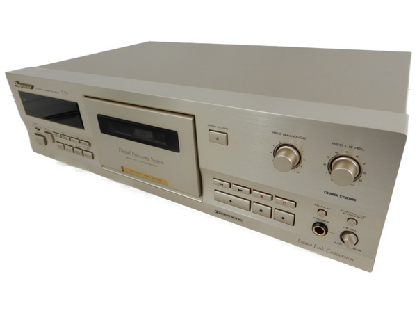 【美品】Pioneer T-D7 パイオニア カセットデッキ ⑥ 中古 PIONEER パイオニア T-D7 カセット デッキ S3507365