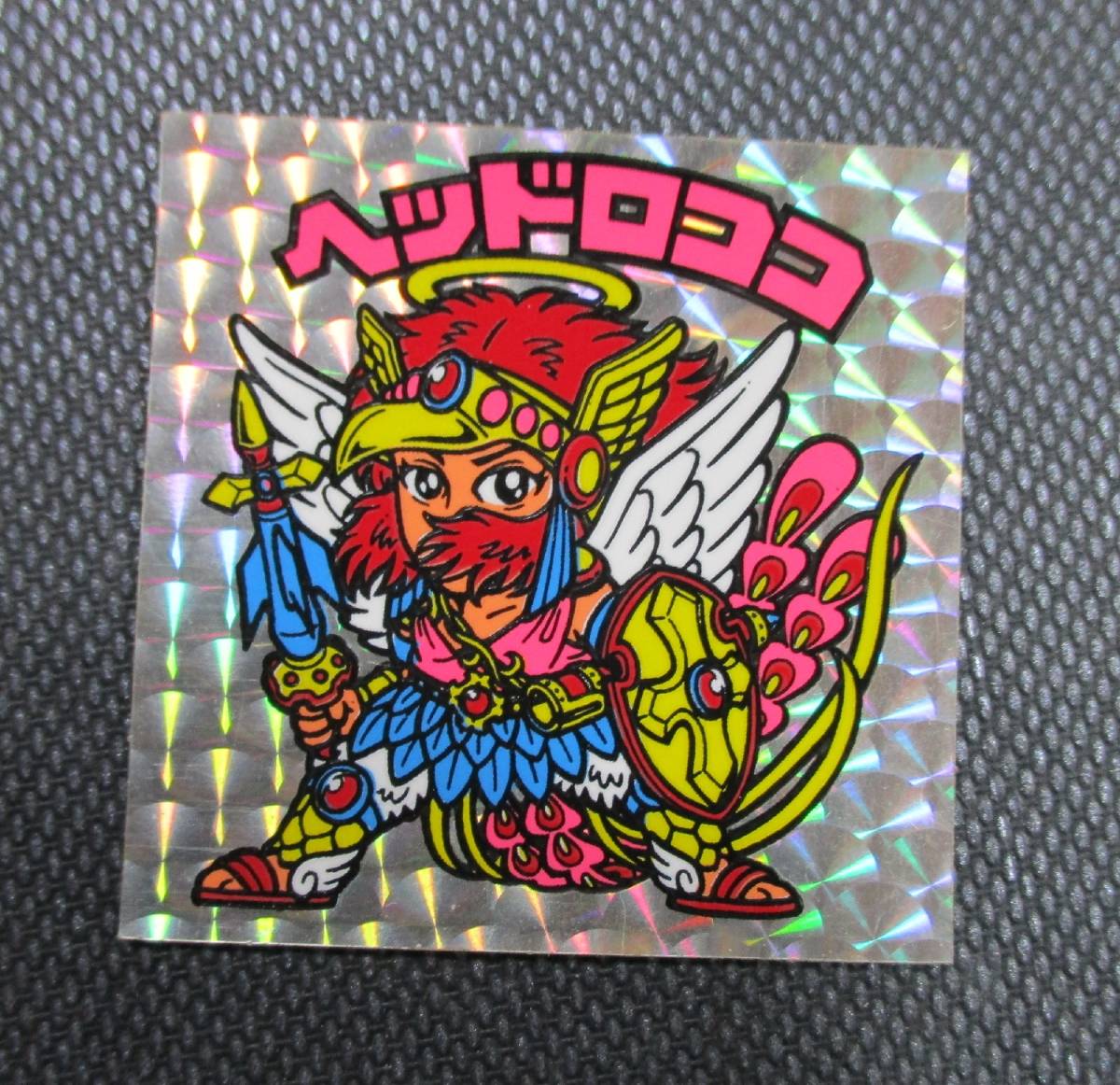 旧ビックリマン　第９弾　ヘッドロココ　正扇　極美品 旧ビックリマン第９弾ヘッドロココ正扇極美