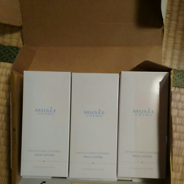 ミュゼコスメ ミュゼミルクローション3ほん ミルクローション