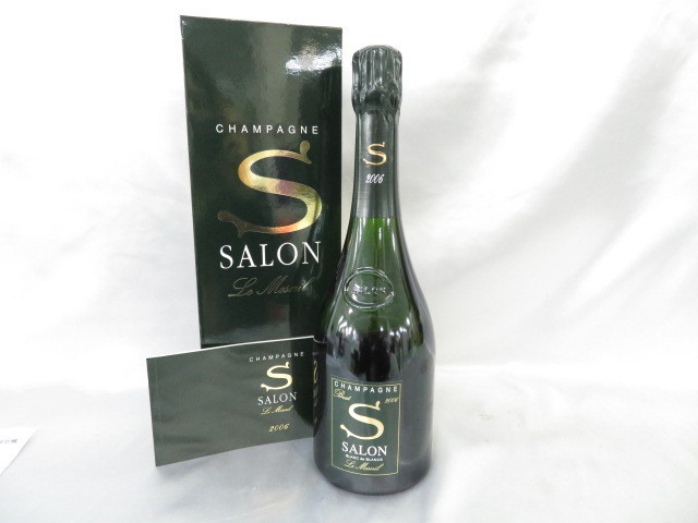 未開栓】SALON サロン ブランドブラン 2006 シャンパン 750ml 12％ 箱