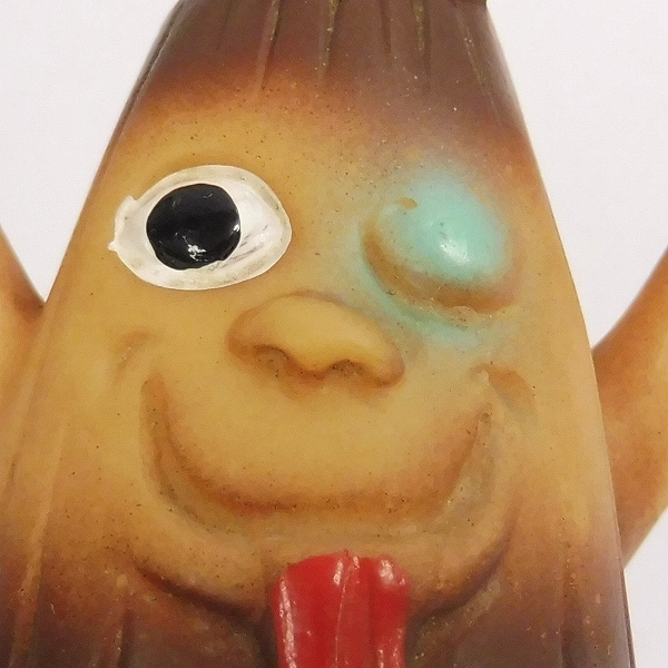 m F505a 当時物 ソフビ 妖怪 からかさ おばけ / 鬼太郎風 パチ | 1円～