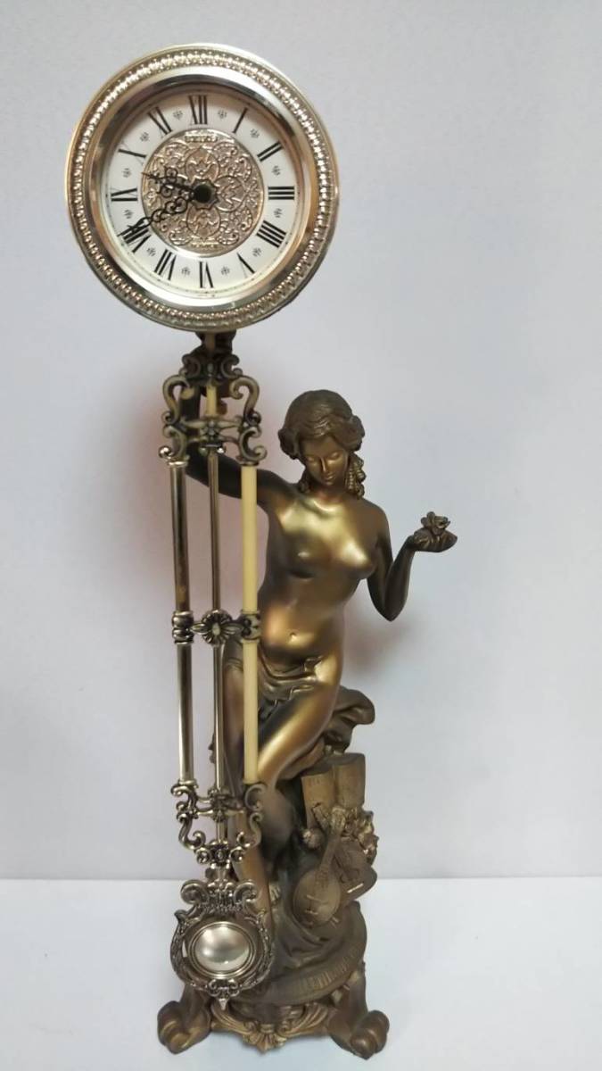 SEIKO セイコー ヴィーナス 女神 未使用 飾り振り子時計 置き時計