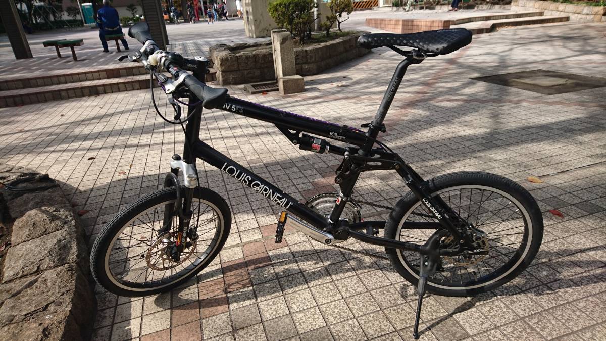 ルイガノ LGS-MV 5FS改 高級パーツ満載 中古 LOUIS GARNEAU 引取り限定 