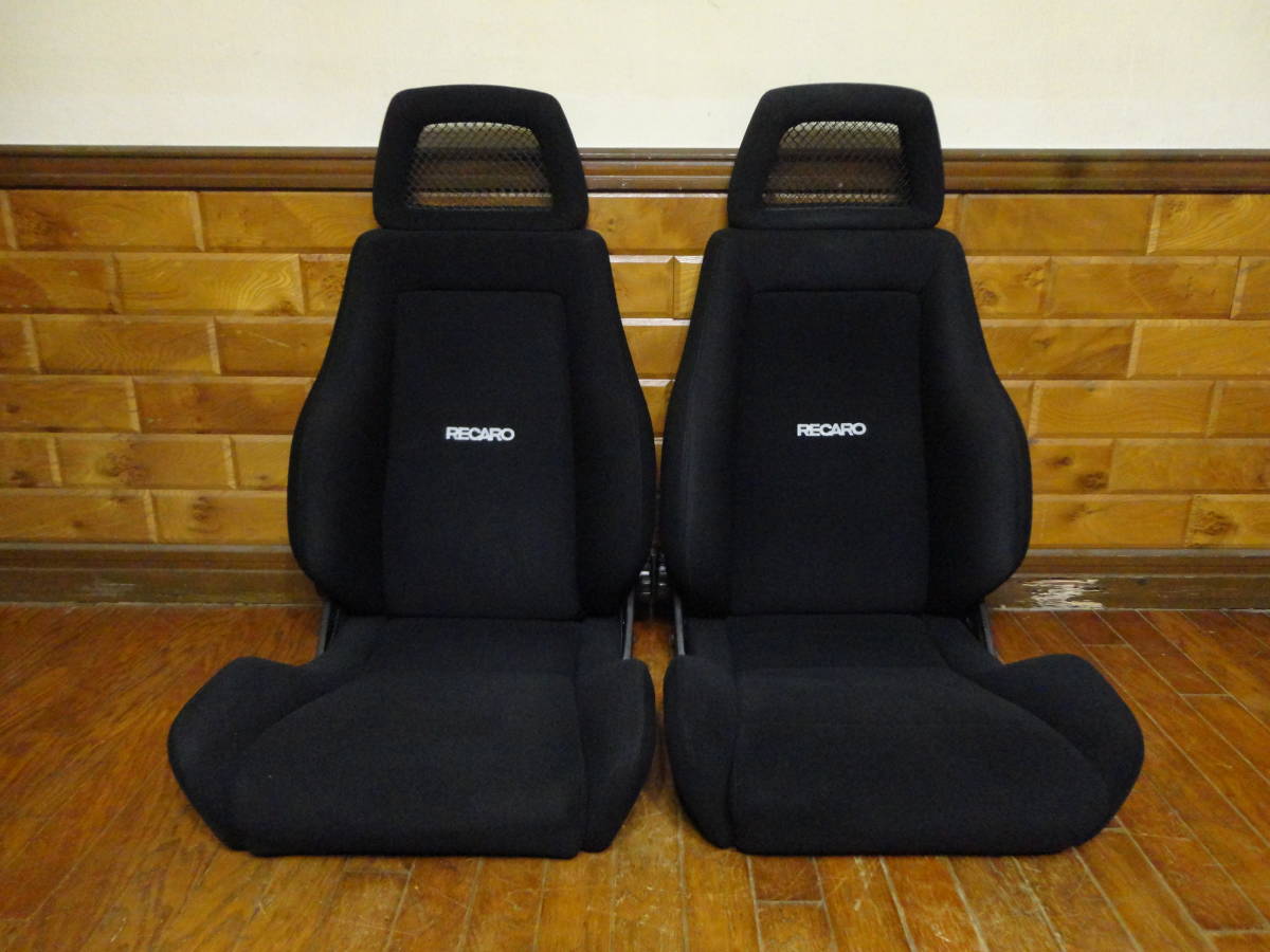 レカロシート2脚セット ☆RECARO LS オールブラック 2脚セット 