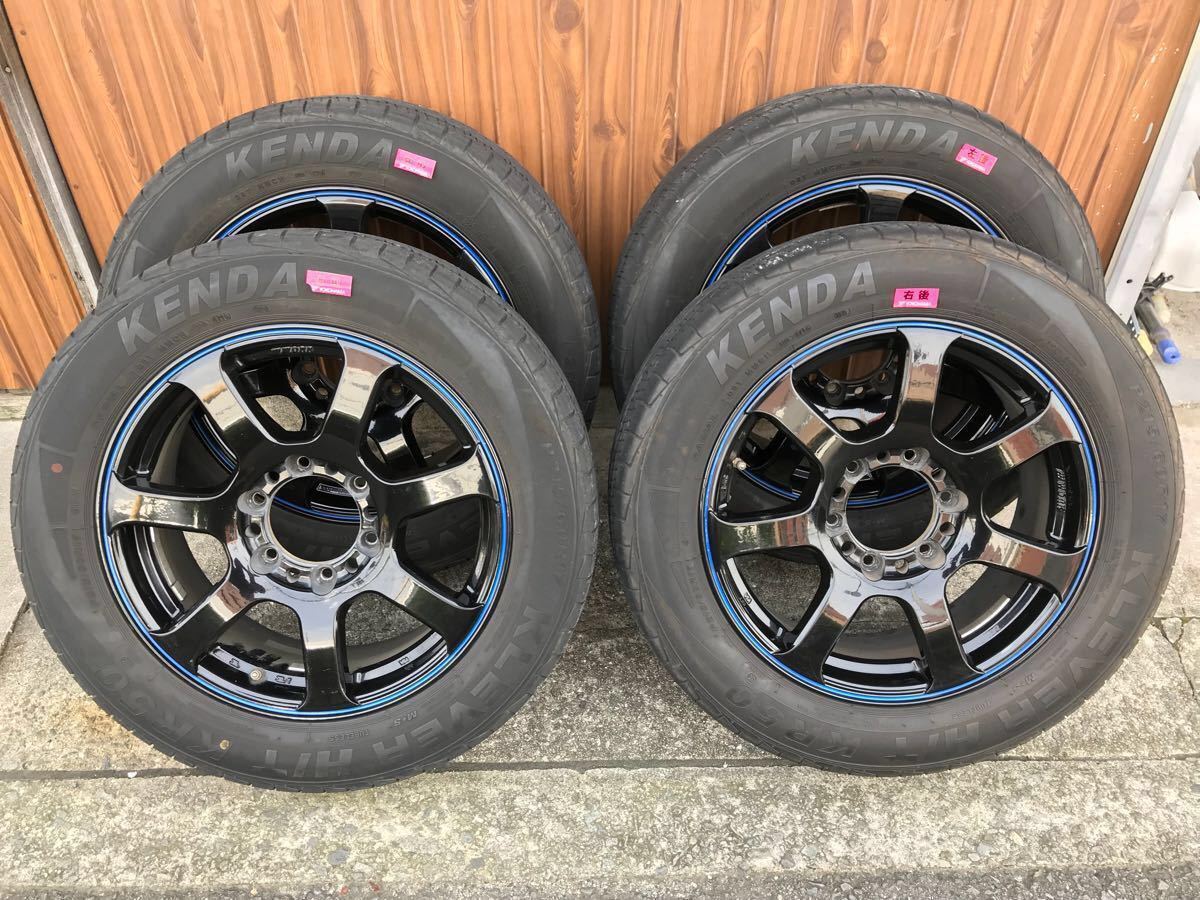 驚きの破格値，大得価 ハイエース レジアスエース 200系 17インチ WORK ワーク アルミ ホイール 215/60/17 溝有り ガリ傷無し 軽量化 車検適合 手渡し可(ラジアルタイヤ)｜売買されたオークション情報、yahooの商品情報 6穴