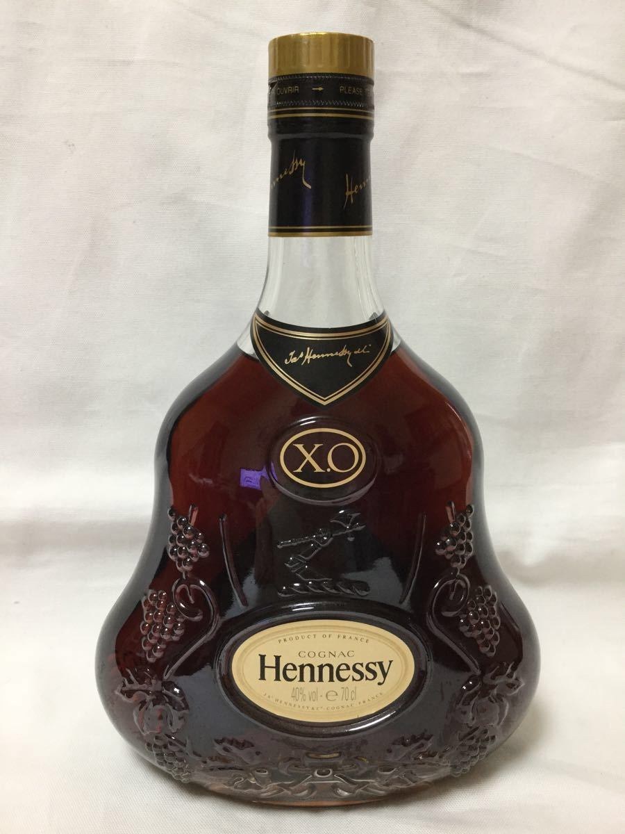 ヘネシー 金キャップ XO 700ml クリアボトル グリーンボトル 未開栓