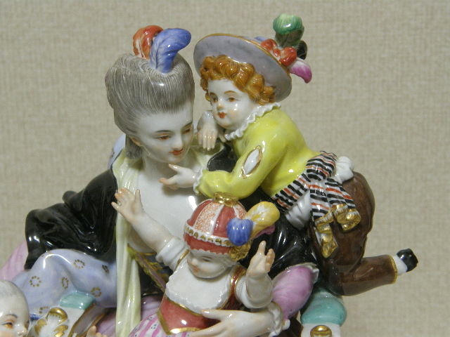 マイセン磁器置物 二人の子供 マイセン 磁器人形 母と子供 マイセン | ユーロクラシクス｜マイセン