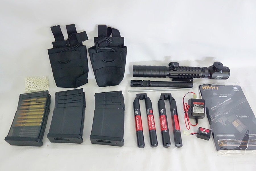 東京)東京マルイ HK417 アーリーバリアント 次世代電動ガン 付属品多数