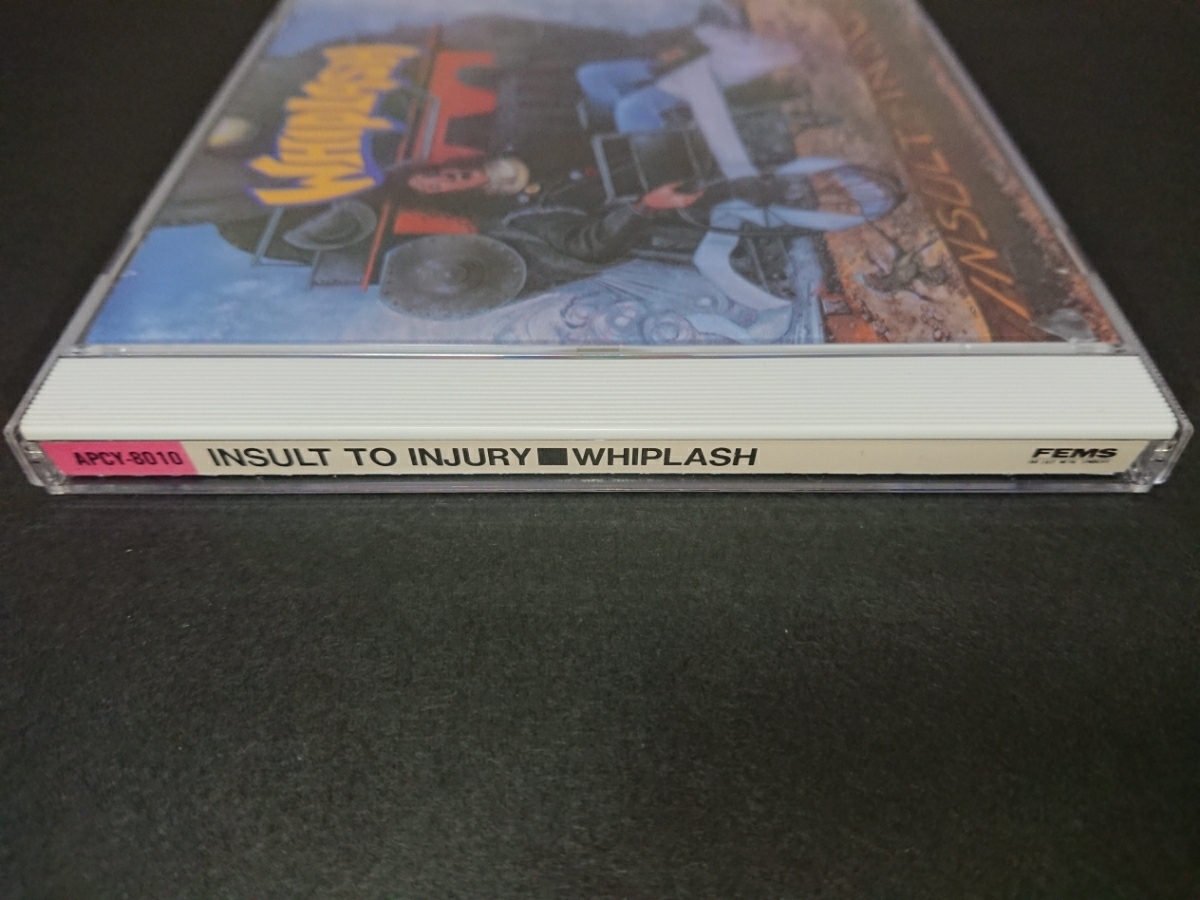ウィプラッシュ☆WHIPLASH/インサルト・トゥ・インジャリー☆INSULT TO