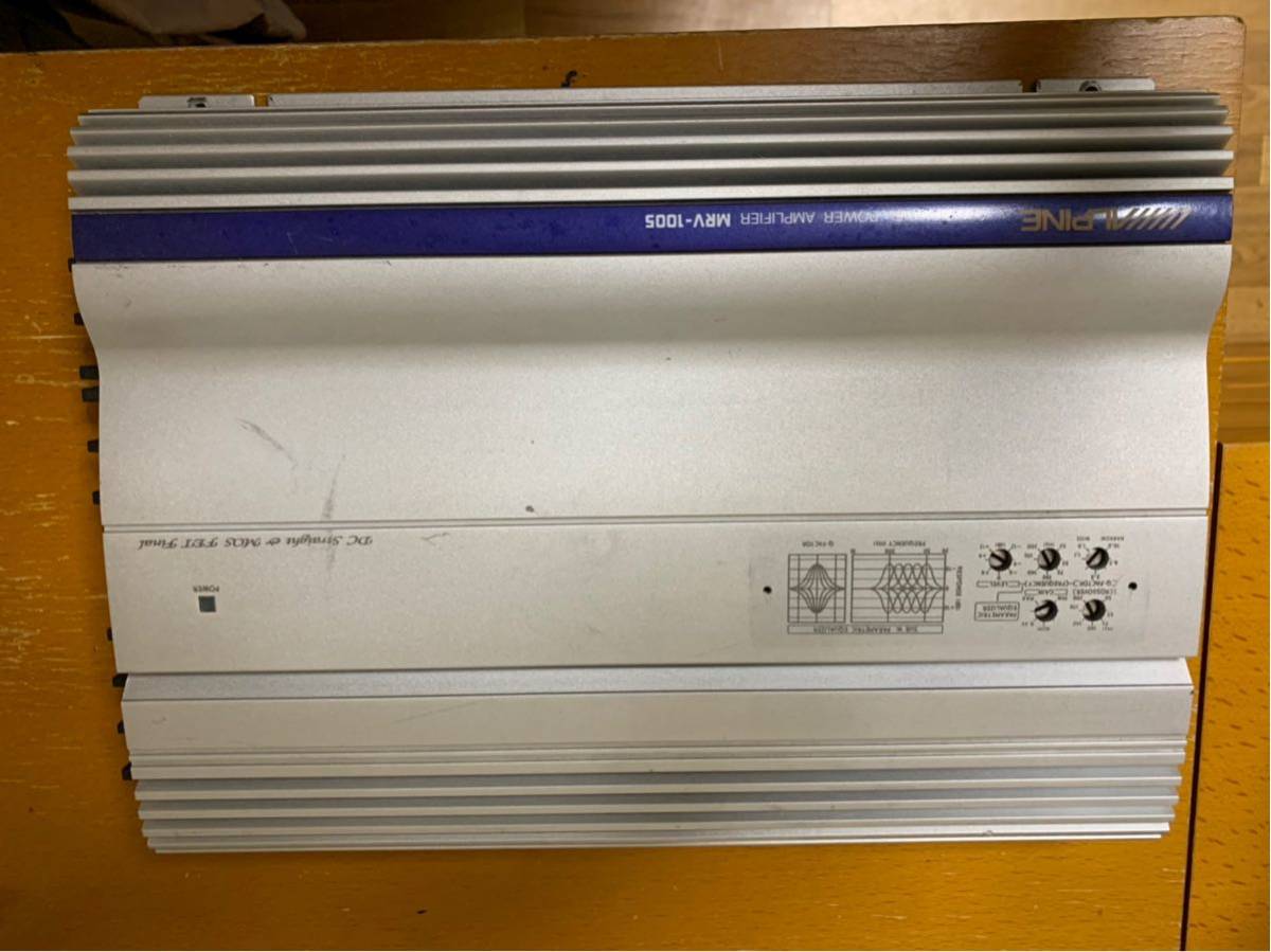 MRV-1005 Alpine ALPINE 2ch アルパイン パワーアンプ V12 - Amplifier 