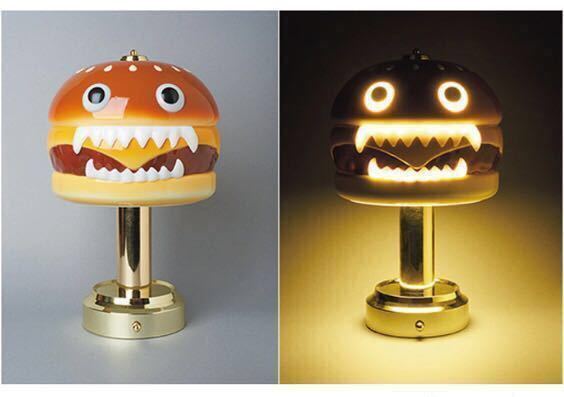 ☆UNDERCOVER × MEDICOM TOY HAMBURGER LAMP☆ MEDICOM TOY PLUS 当選