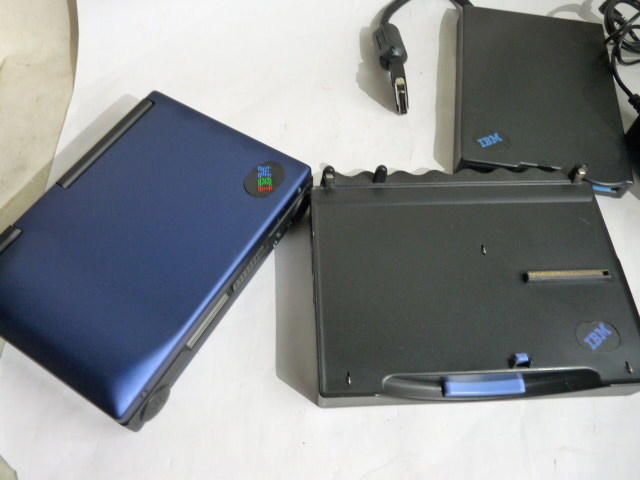 IBM pc110 ポートリプリケーター IBM Palm Top PC110 ウルトラマンPC◇ポートリプリケーター/FDD