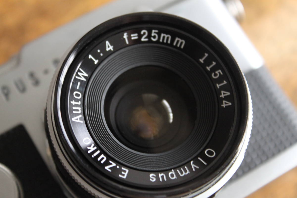 OLYMPUS PEN F 花文字 Auto S 38mm f1.8 露出計 美品 オリンパス ペン